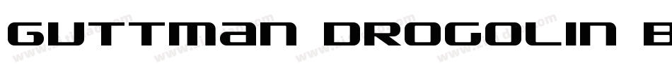 Guttman Drogolin Bol字体转换